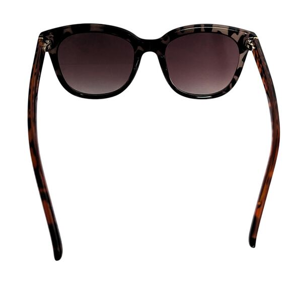 Tortoiseshell Beige UV Protection Sunglasses Retro Chic Summer Shades - Picture 4 of 7